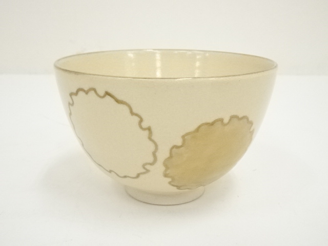 道具 ] - 道具 京焼 橋本紫雲造 仁清写雪輪文茶碗（共箱） | ネット